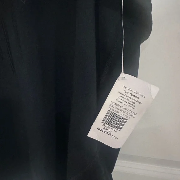Fabletics Black Women's Tank Top - Picture 4 of 7